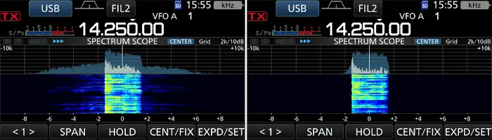 IC-7760 DPD off and on