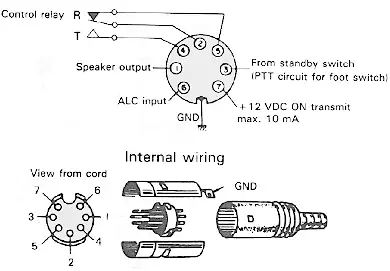 Kenwood TS-690 REMOTE connector